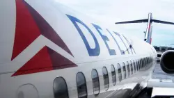 Engine fire forces Delta Airlines flight to make emergency landing in California