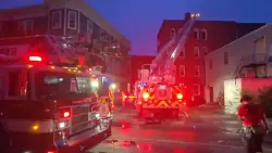 10 displaced after fire breaks out in 4-story building in Cambridge